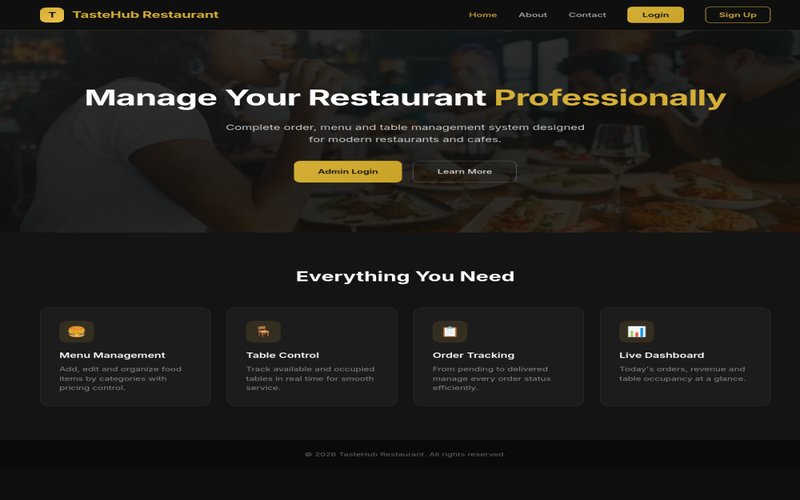 TasteHub Restaurant